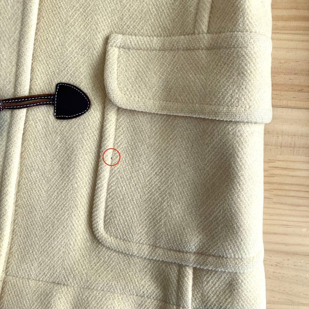 美品 オールドイングランド ウール100 ダッフルコート M ベージュ ショート