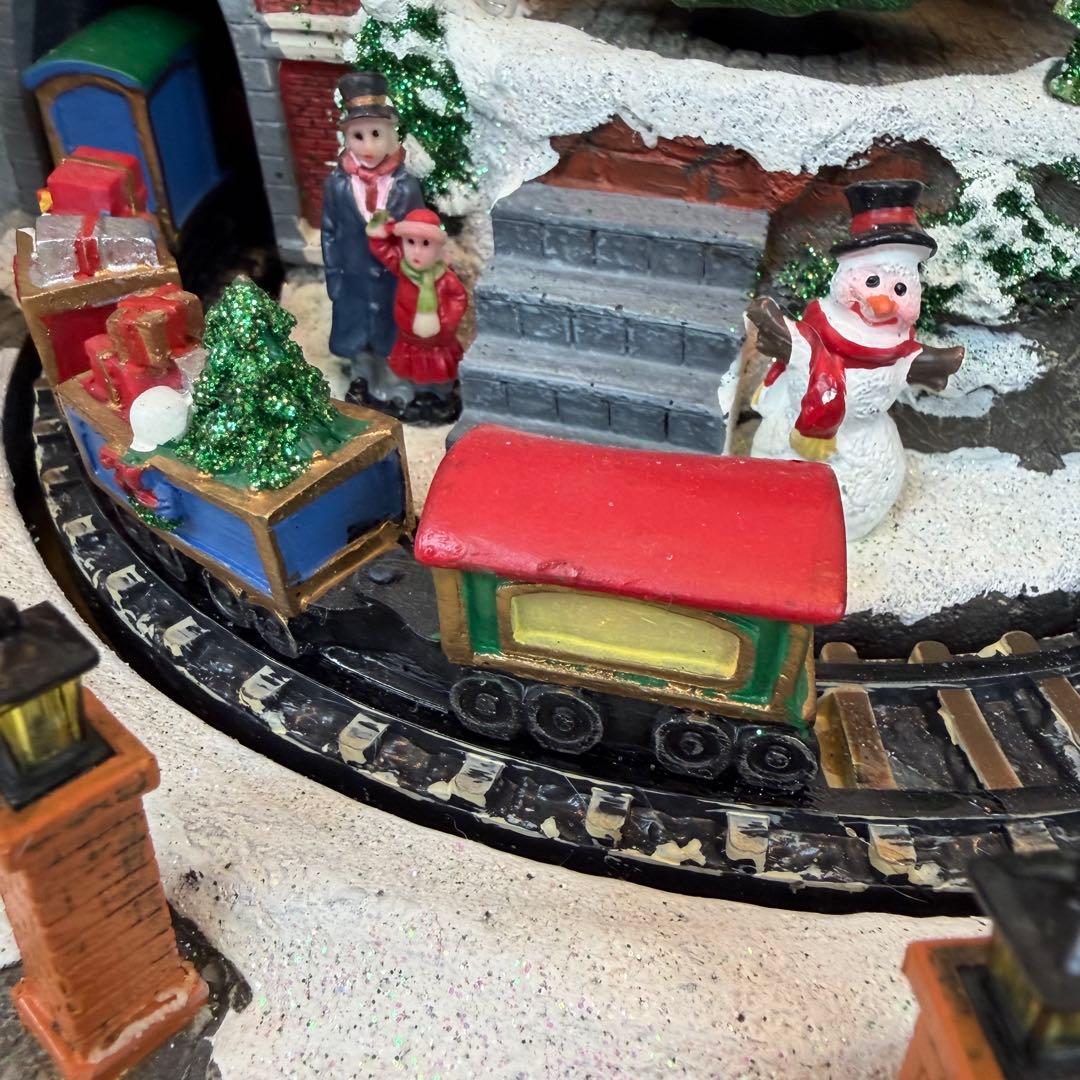 極美品 希少 コストコ クリスマス ビレッジ Animated Village