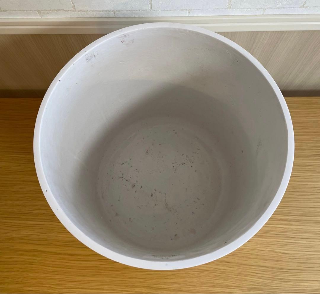 KONTON HOLST ホルスト　シリンダー　鉢カバー M 10号　ホワイト