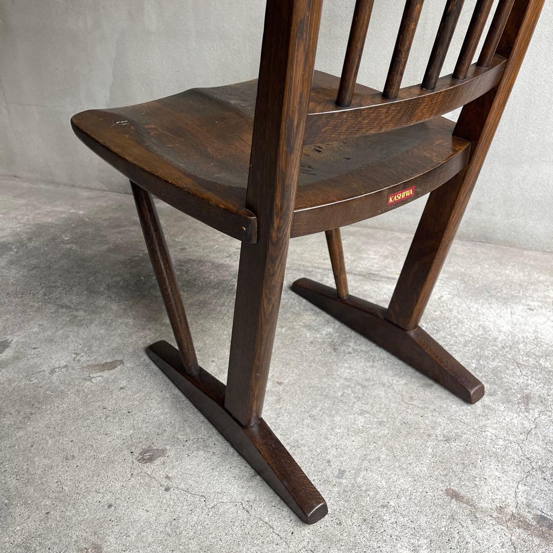 廃盤 希少　オールドヴィンテージ　柏木工　ダイニングチェア