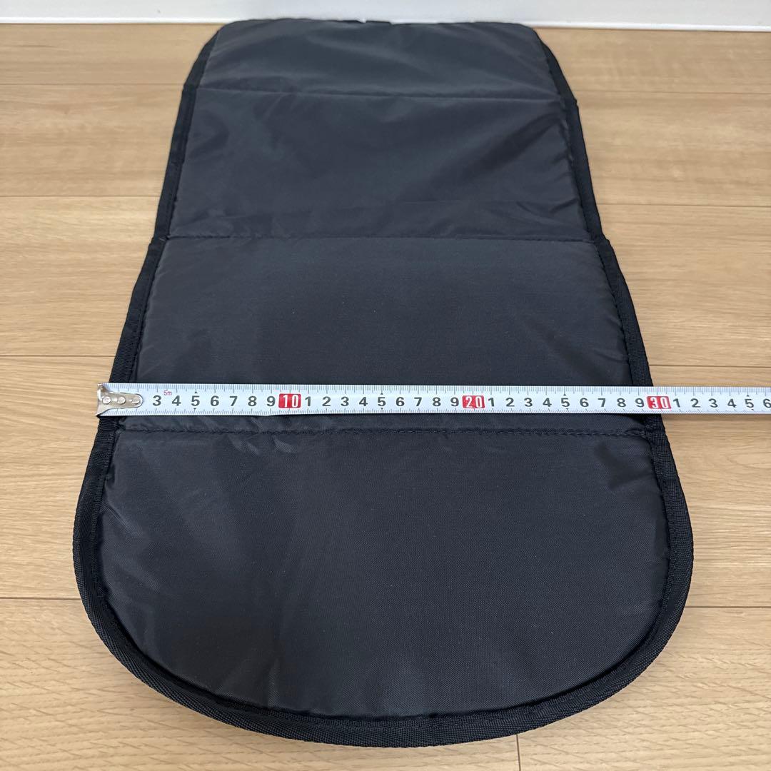 agnis b. ブラック マザーズバッグ　リュック