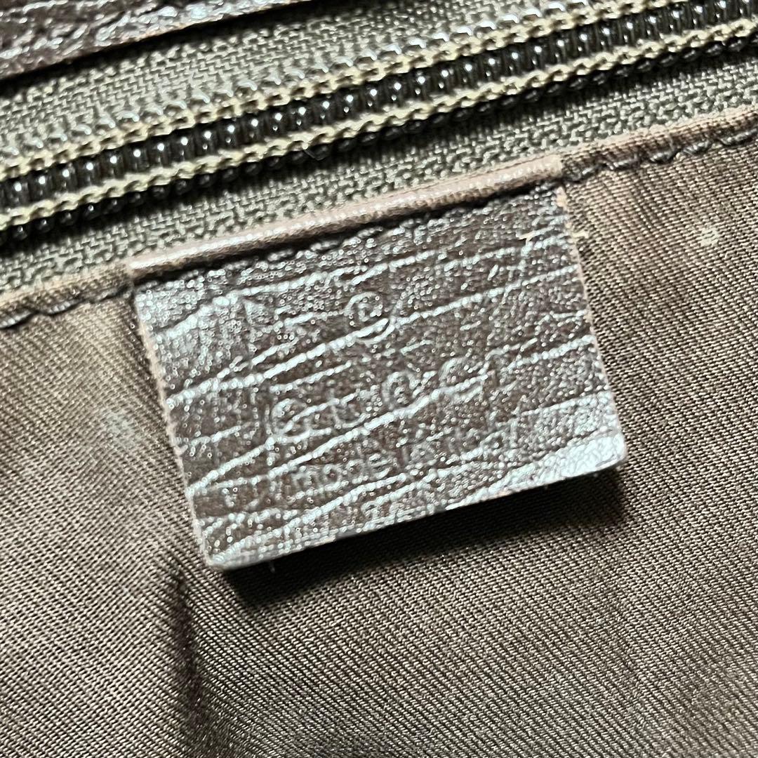 【美品】グッチ GGスプリーム トートバッグ ベージュ A4大容量 肩がけ