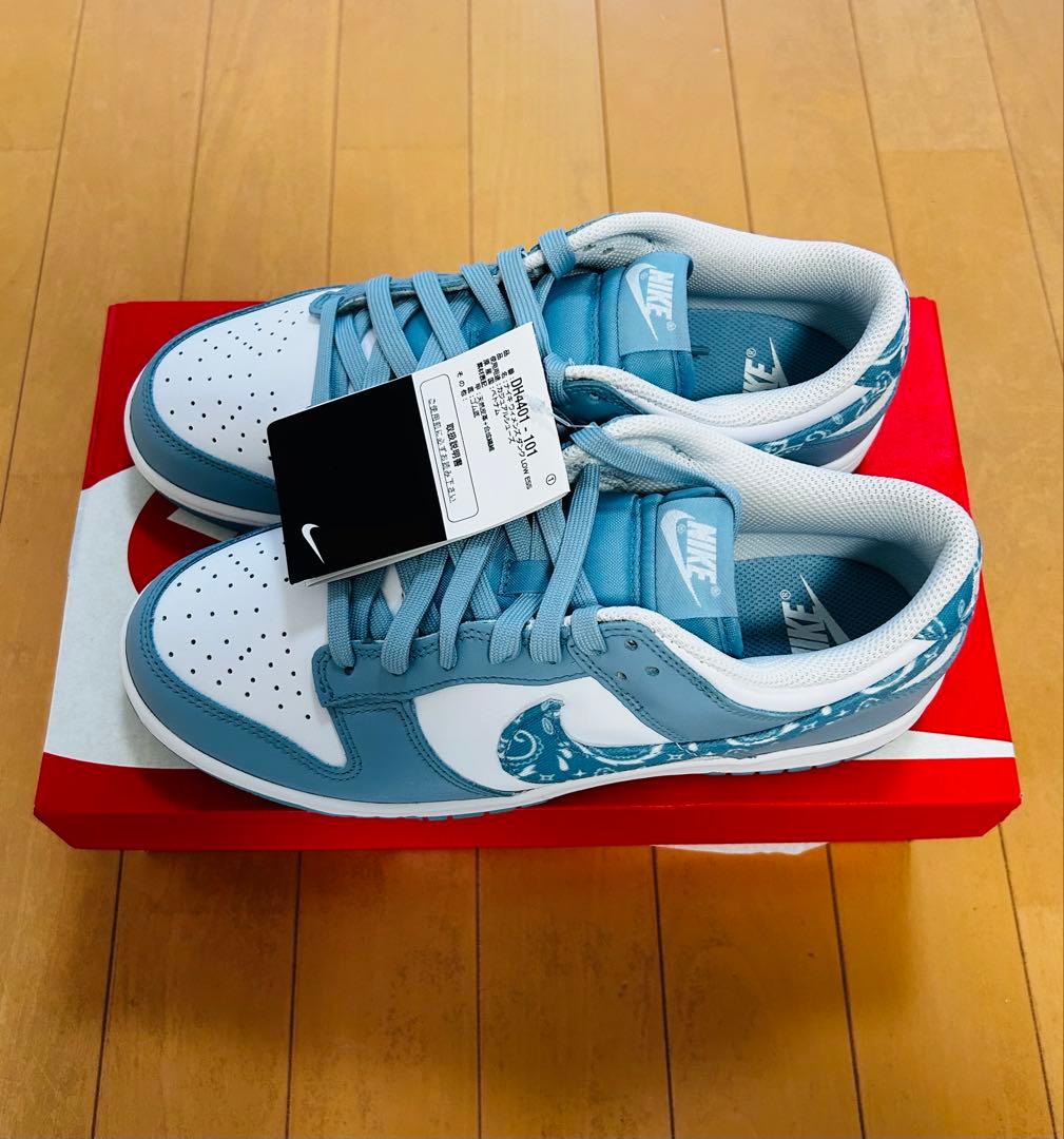 NIKEダンクロー　ペイズリー　dunklow