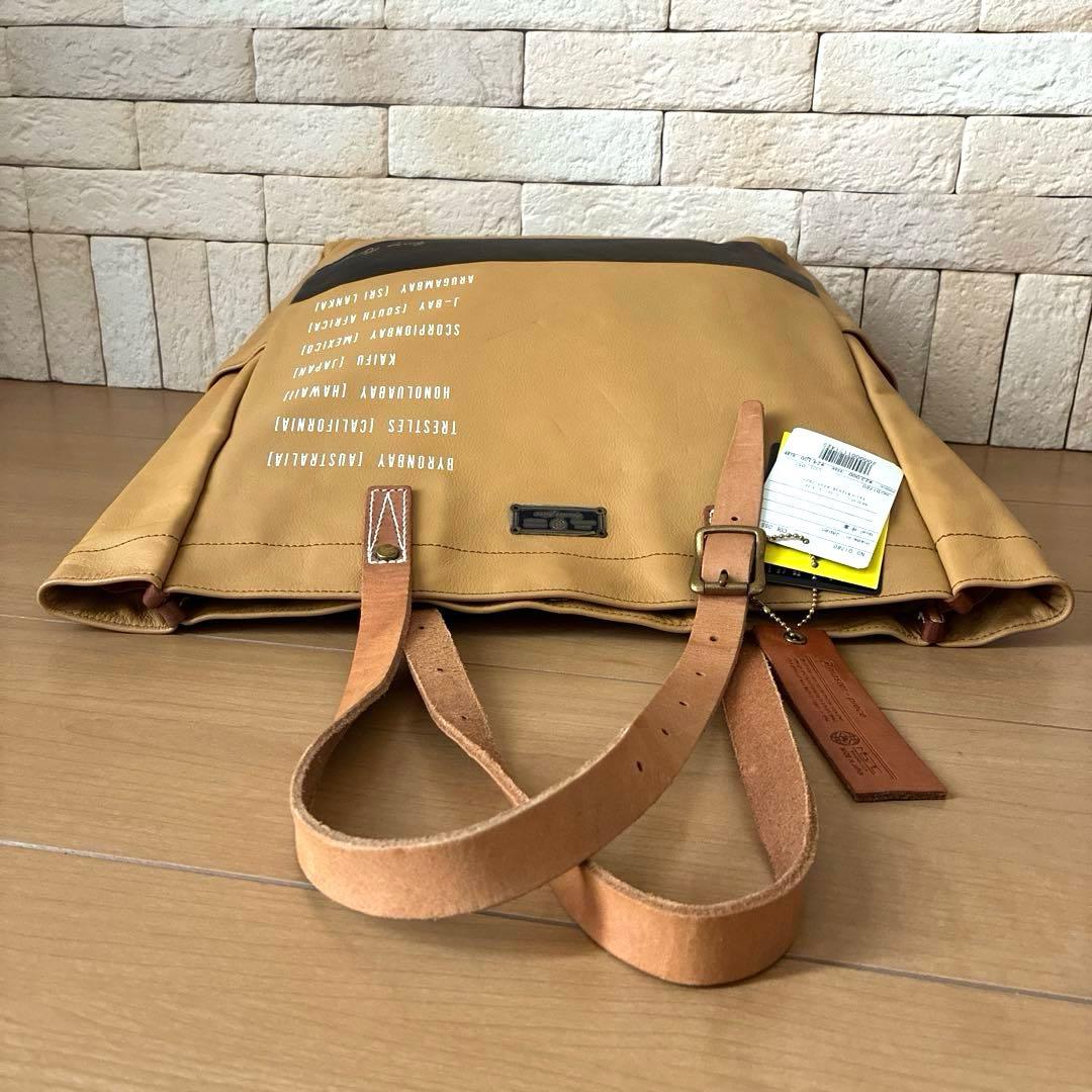 master-piece [MSPC] マスターピース 本革製トートバッグ