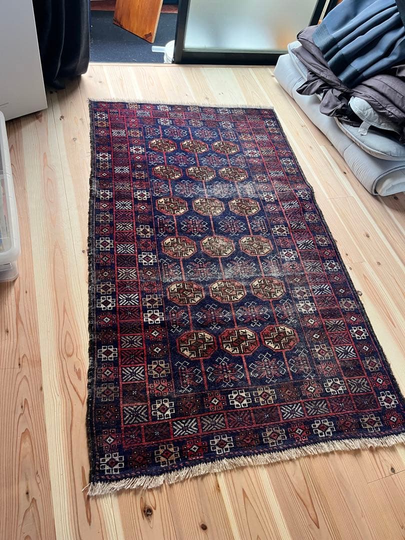 トライバルラグ　ペルシャ絨毯アンティーク