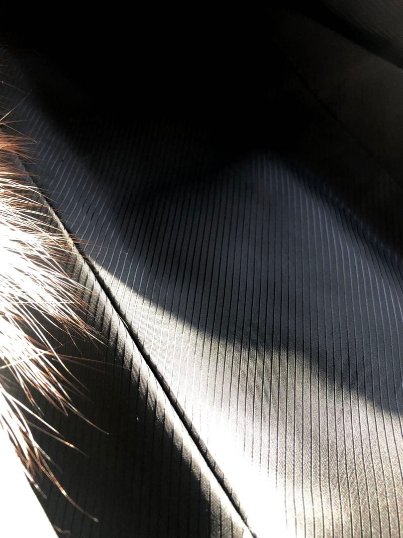 ダーマコレクション フォックスファー ダウンロングコート2way S〜M