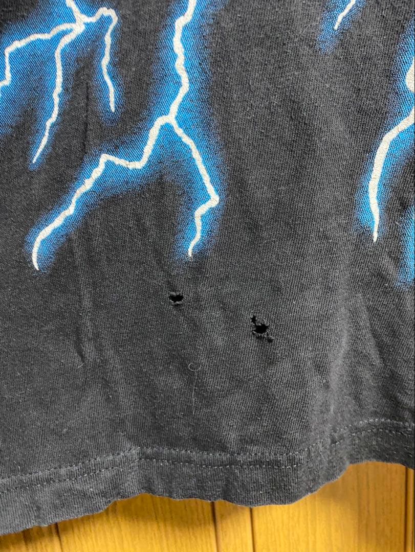 a*認様 【希少】90sアメリカンサンダー ヴィンテージTシャツ ブラックパンサ