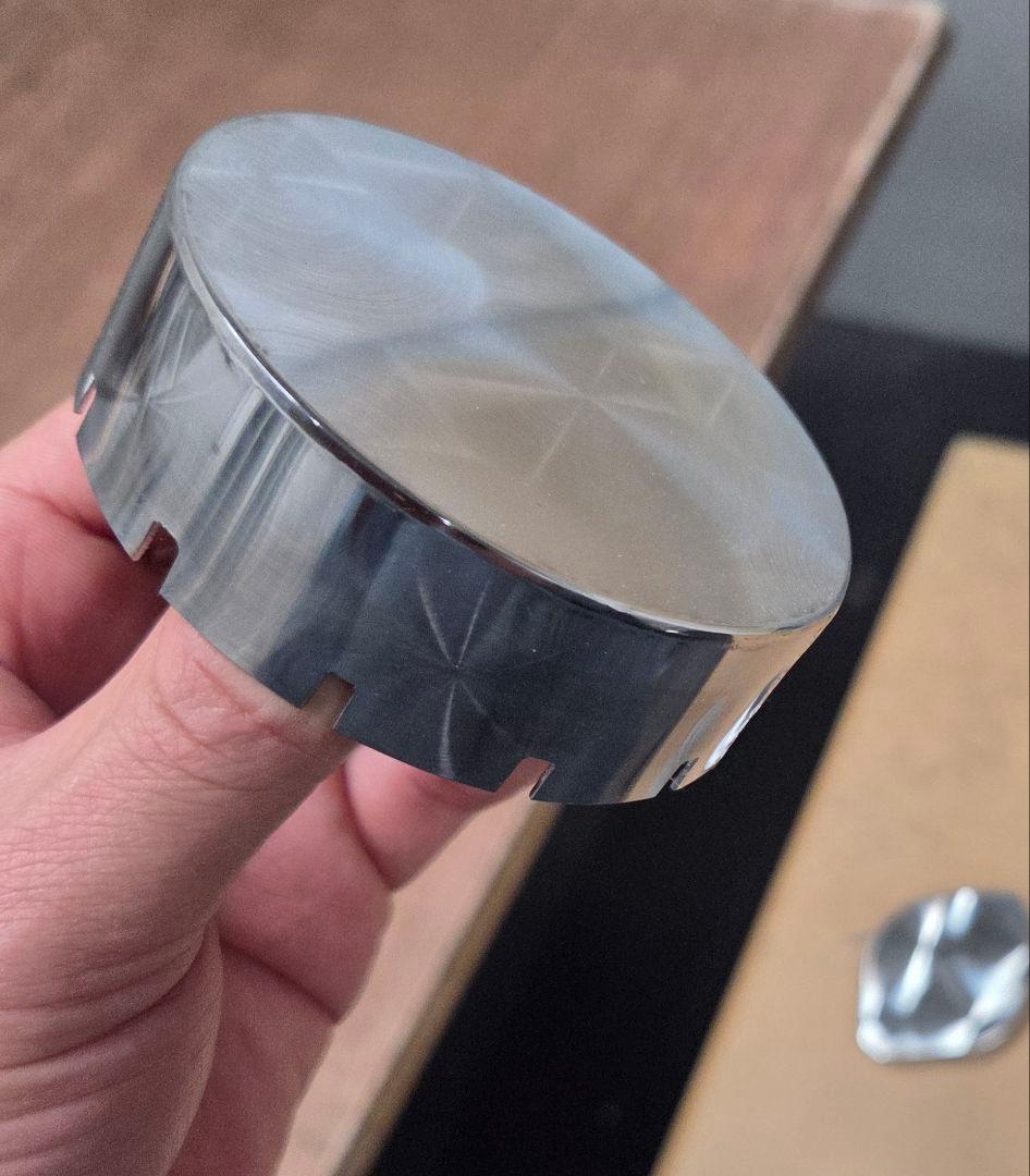 17スーパーグレート等　サブタンク　鱗ステンレスカバー&キャップ類