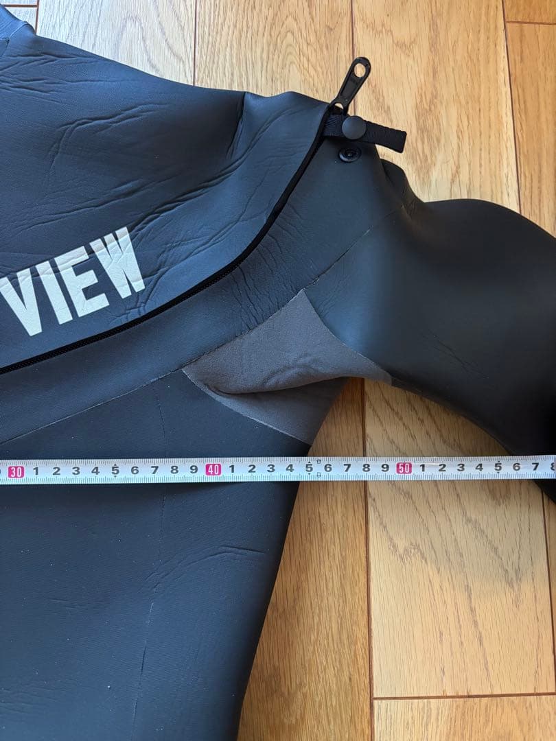 VIEW セミドライスーツ ブラック　裏起毛