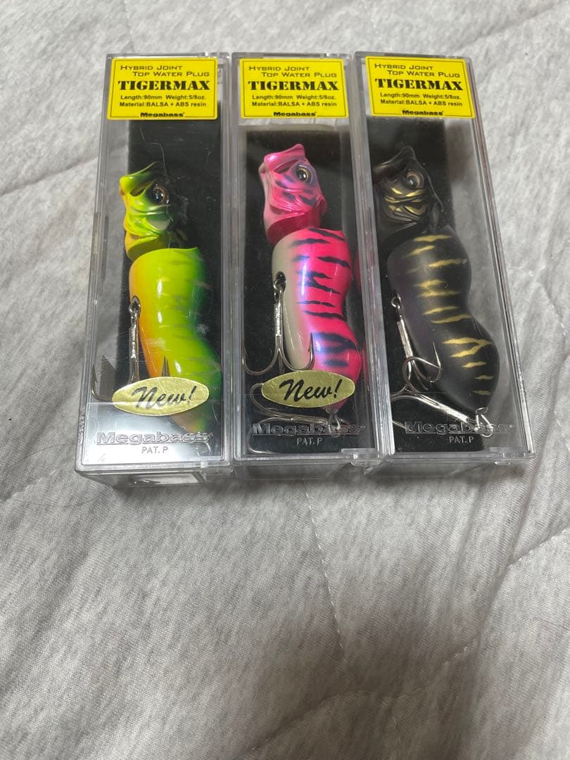 Megabass TIGERMAX 3個セット