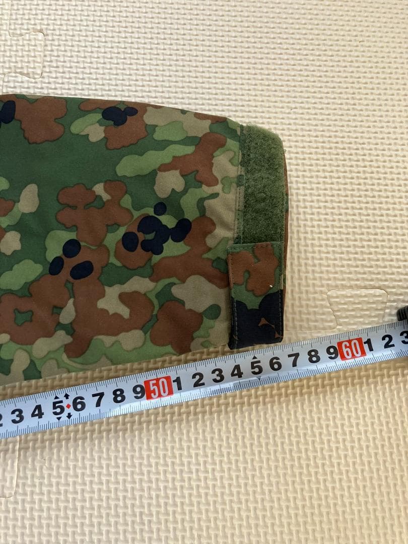 陸上自衛隊　迷彩　雨衣　上下　モンベル　GORE-TEX　M　新品　送料込