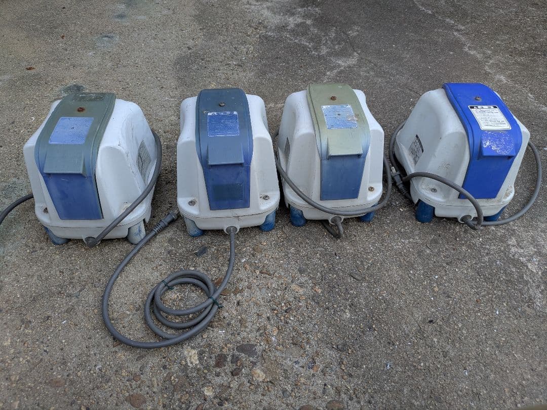 ジャンク　4台セット ブロワーFP-80 2台　HT　2台吐出風量80L/min