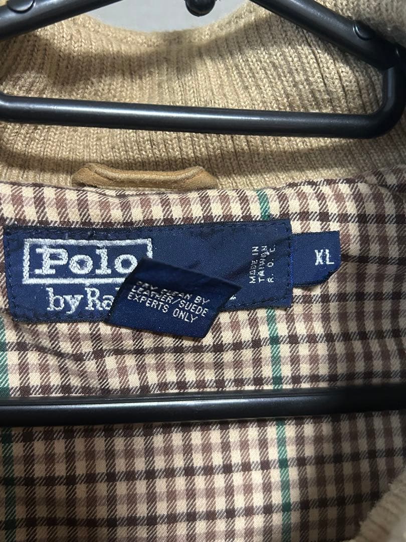 polo by Ralphlauren ハリントンジャケット　スエード