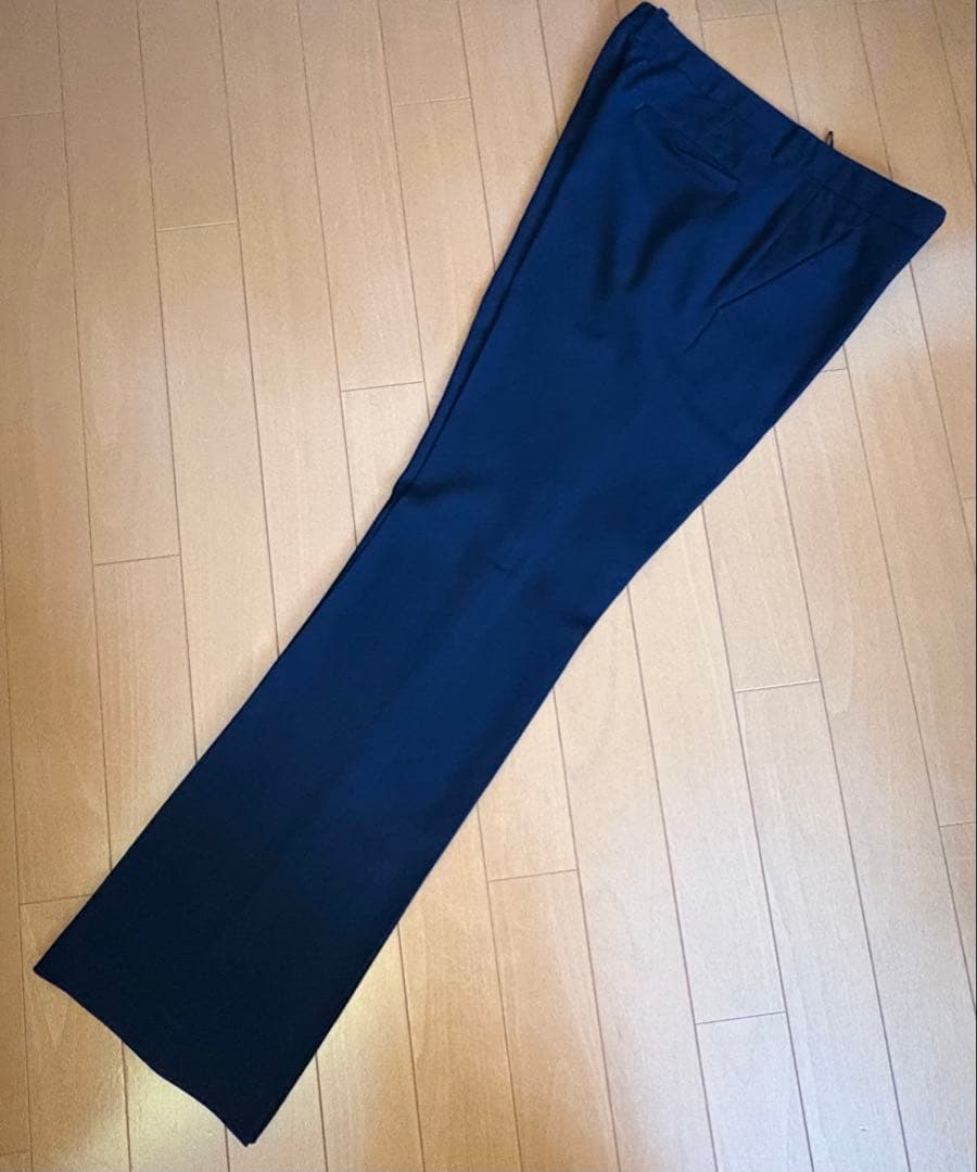 theory luxe パンツスーツ　セットアップ　Mサイズ 日本製ネイビー