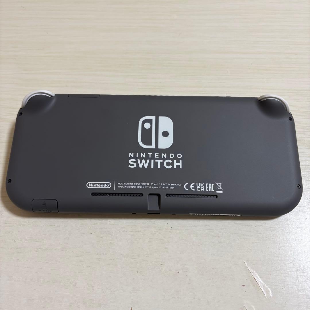 Nintendo Switch Light グレー　本体