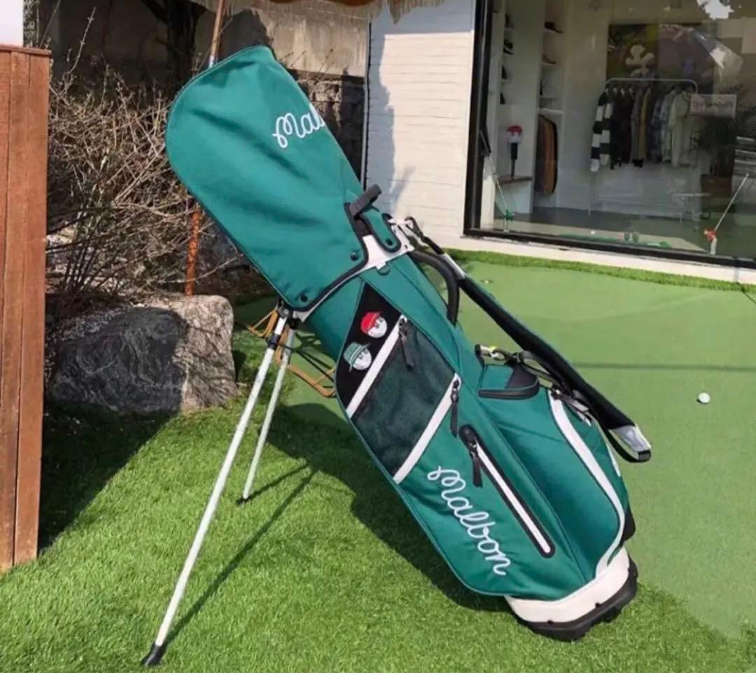 マルボン　ゴルフ　malbon GOLF キャディバッグ　スタンドバッグ