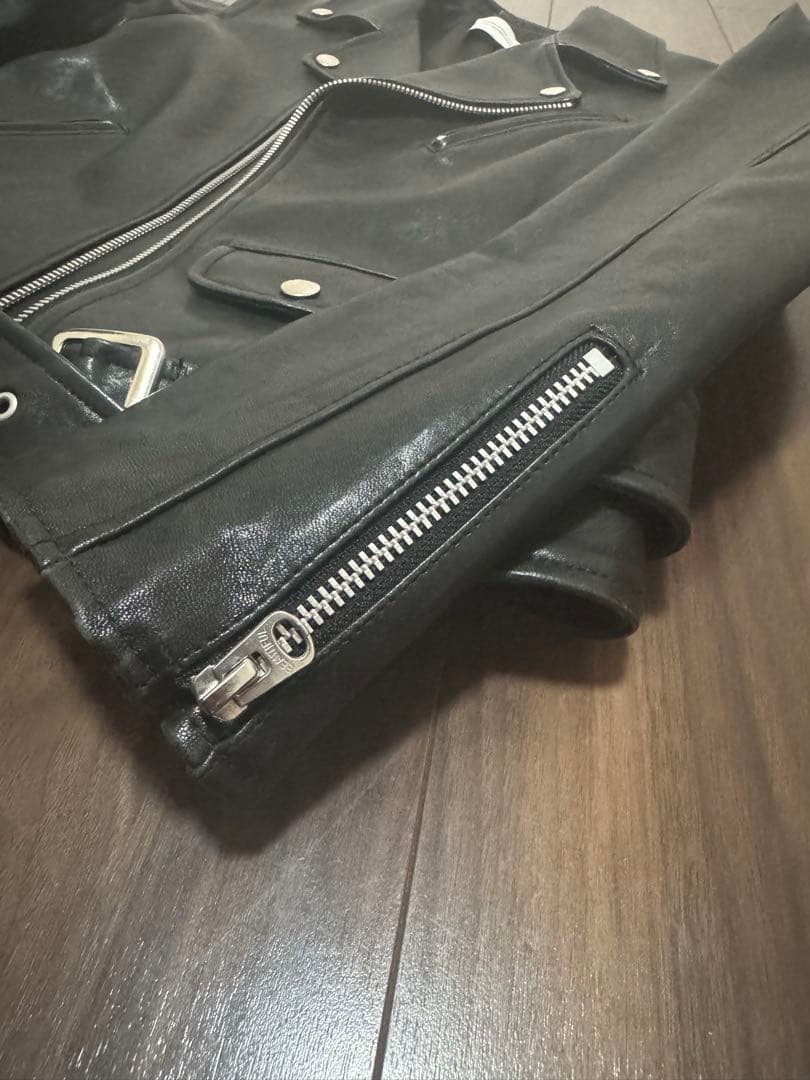 beautiful people ライダースジャケット ブラック