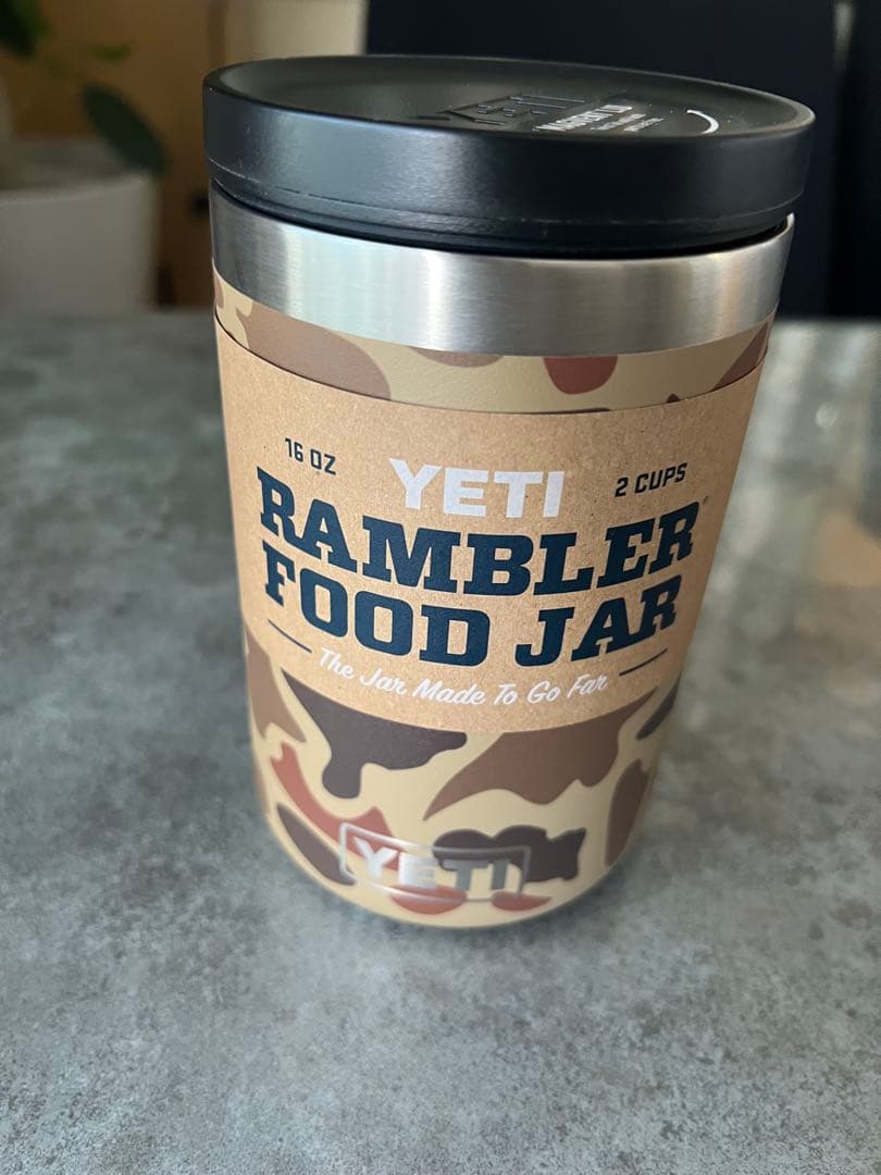 正規新品YETI Rambler Food Jar 16 oz 迷彩柄
