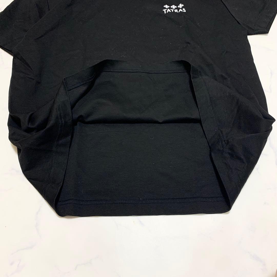 TATRAS 24SS AION アイオン Tシャツ 半袖 ブラック ロゴ