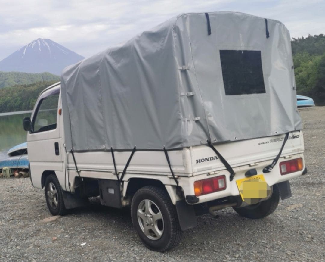 アルミ軽トラック幌セット（3方開きタイプ）旧型タイプ