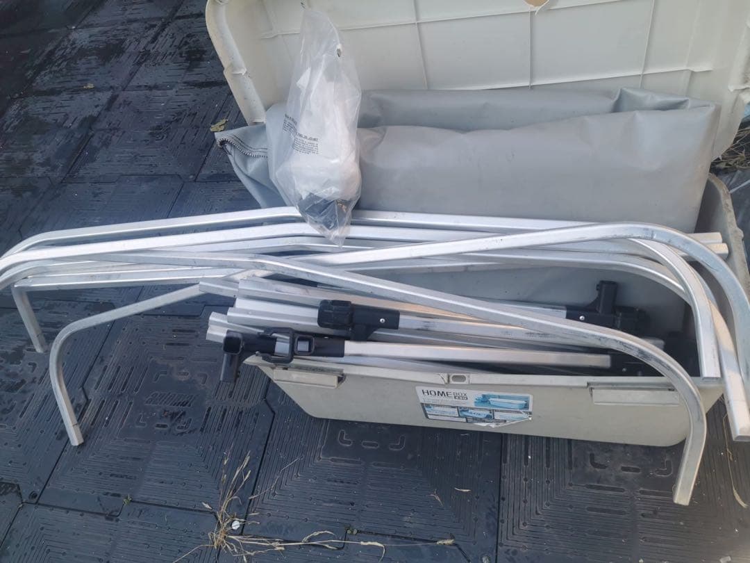 アルミ軽トラック幌セット（3方開きタイプ）旧型タイプ