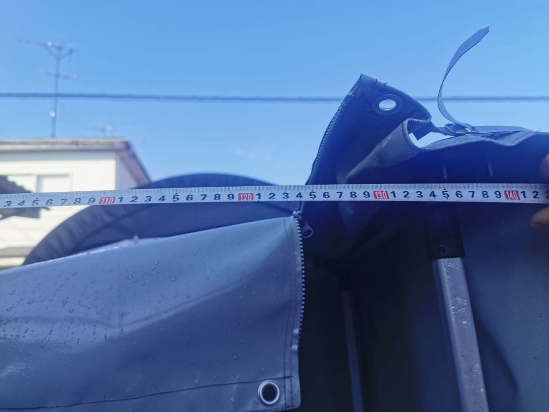 アルミ軽トラック幌セット（3方開きタイプ）旧型タイプ