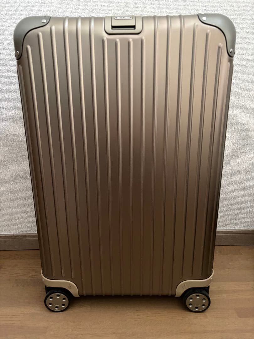 RIMOWA TOPAS TITANIUM 63 MW リモワ トパーズ 保証書