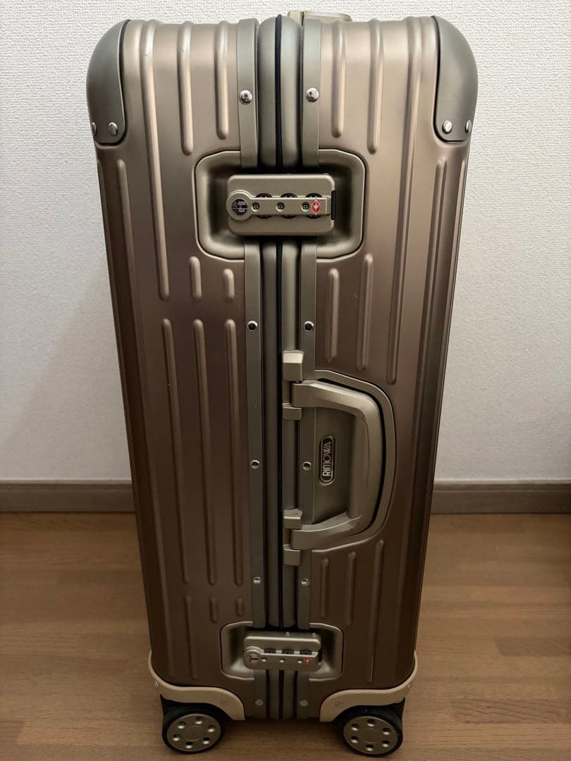 RIMOWA TOPAS TITANIUM 63 MW リモワ トパーズ 保証書