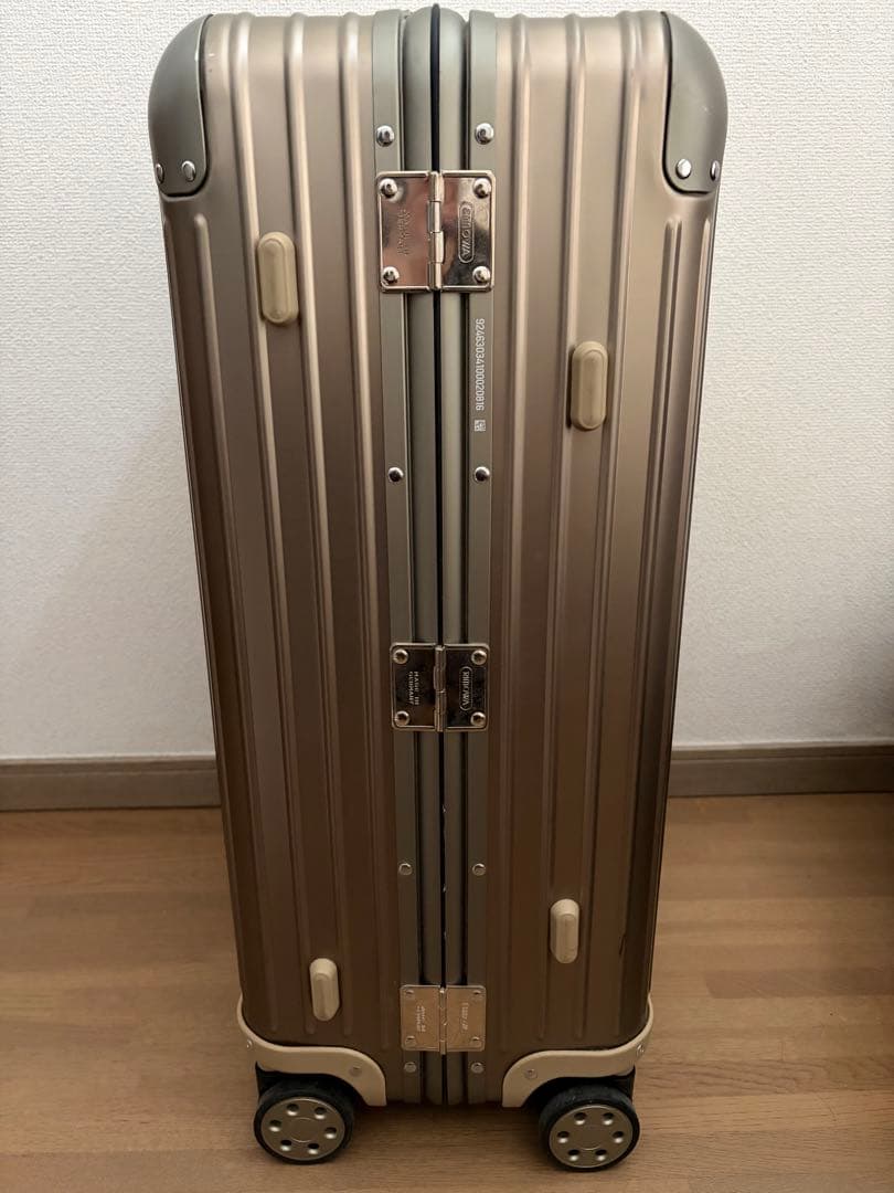 RIMOWA TOPAS TITANIUM 63 MW リモワ トパーズ 保証書