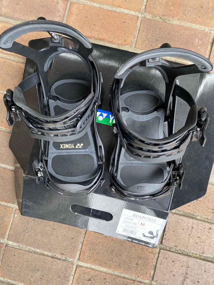 ヨネックス スノーボードビンディング BDSPFS03 M ブラック