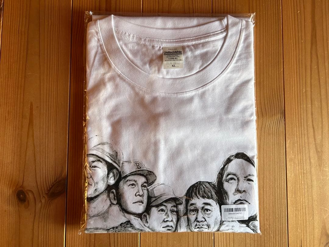 電気グルーヴ×スチャダラパー Ｔシャツ ラシュモア 白色 ＸＬサイズ