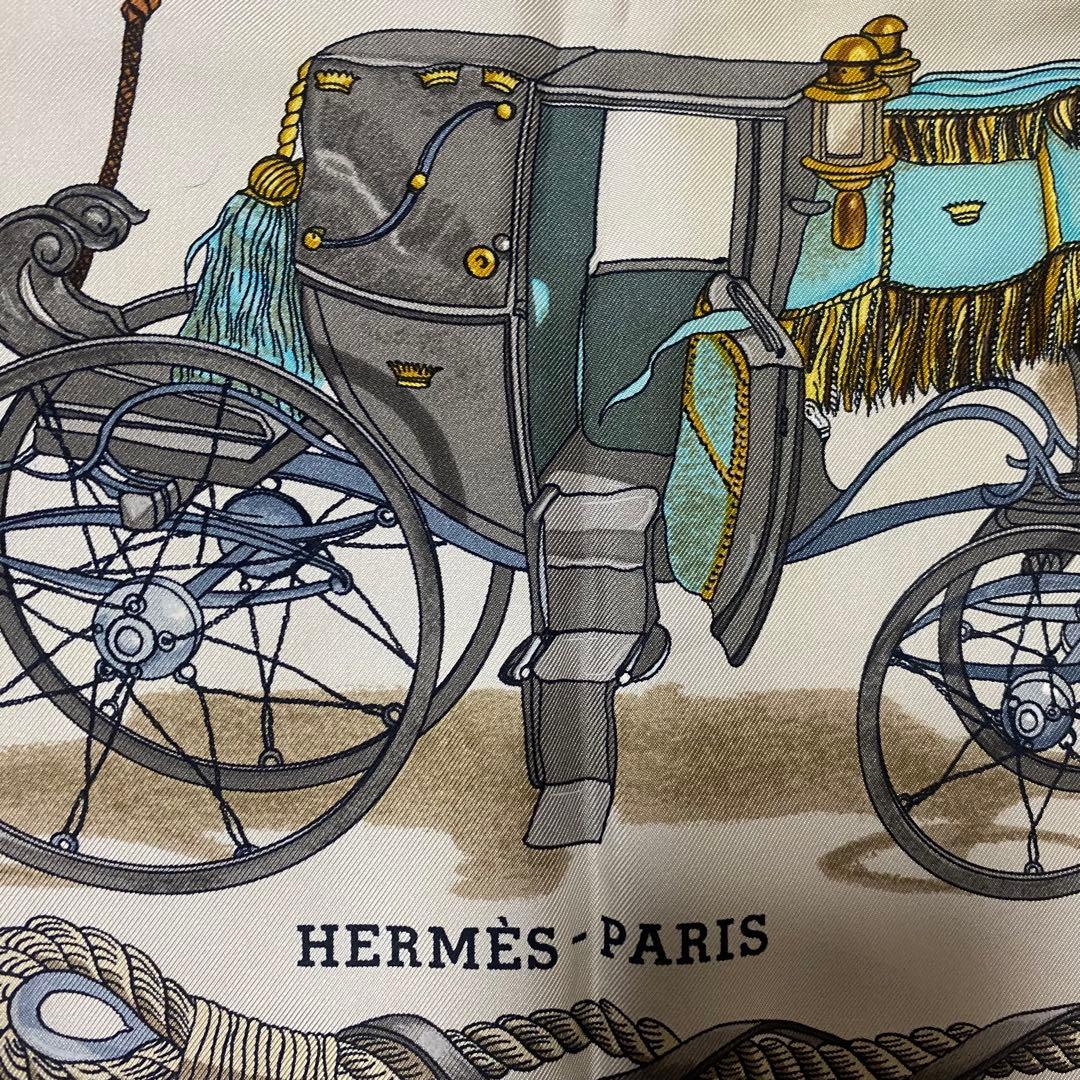 HERMÈS シルクスカーフ　エルメス　スカーフ