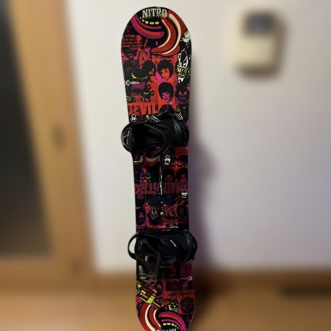 NITRO CINEMA 156 ダブルキャンバー　BURTON