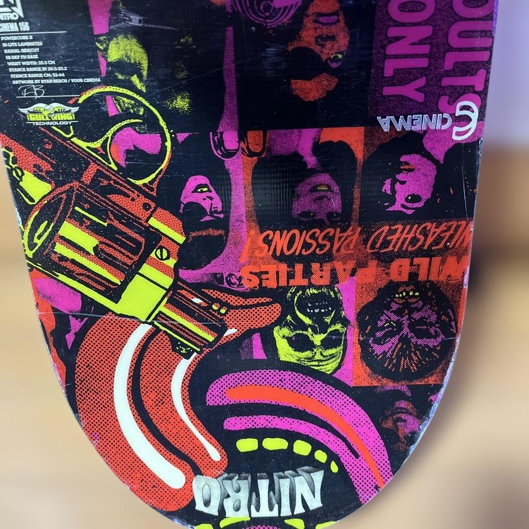 NITRO CINEMA 156 ダブルキャンバー　BURTON