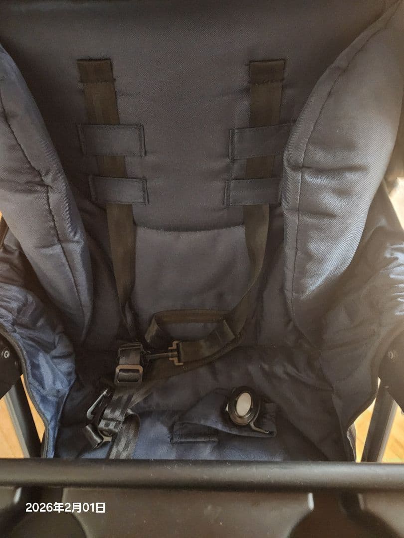 カトージ（KATOJI）の二人乗りベビーカー+付属の未使用レインカバー付き！！