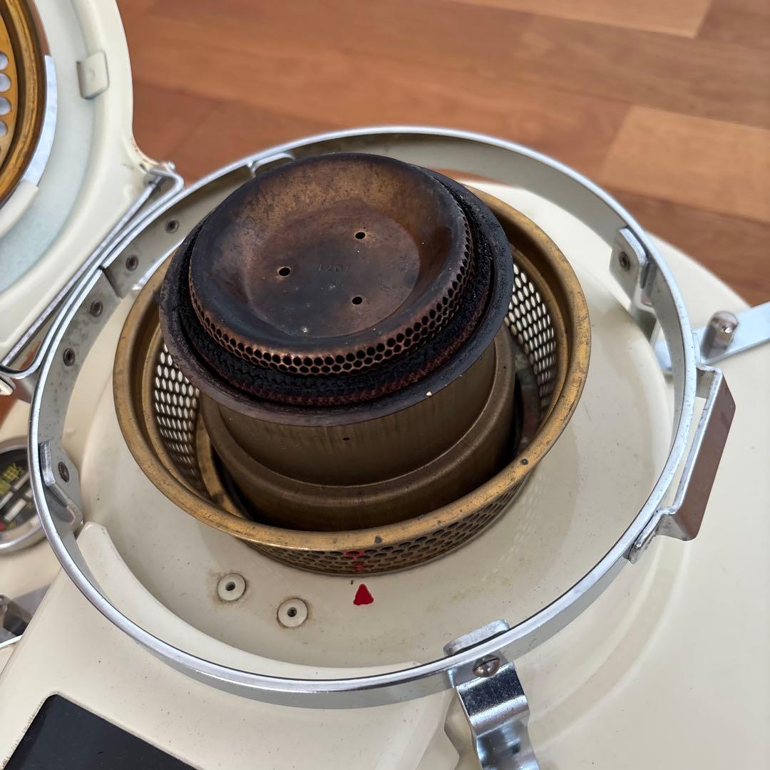 アラジンストーブ　ブルーフレームヒーターアイボリー39 ヴィンテージ　替え芯付き