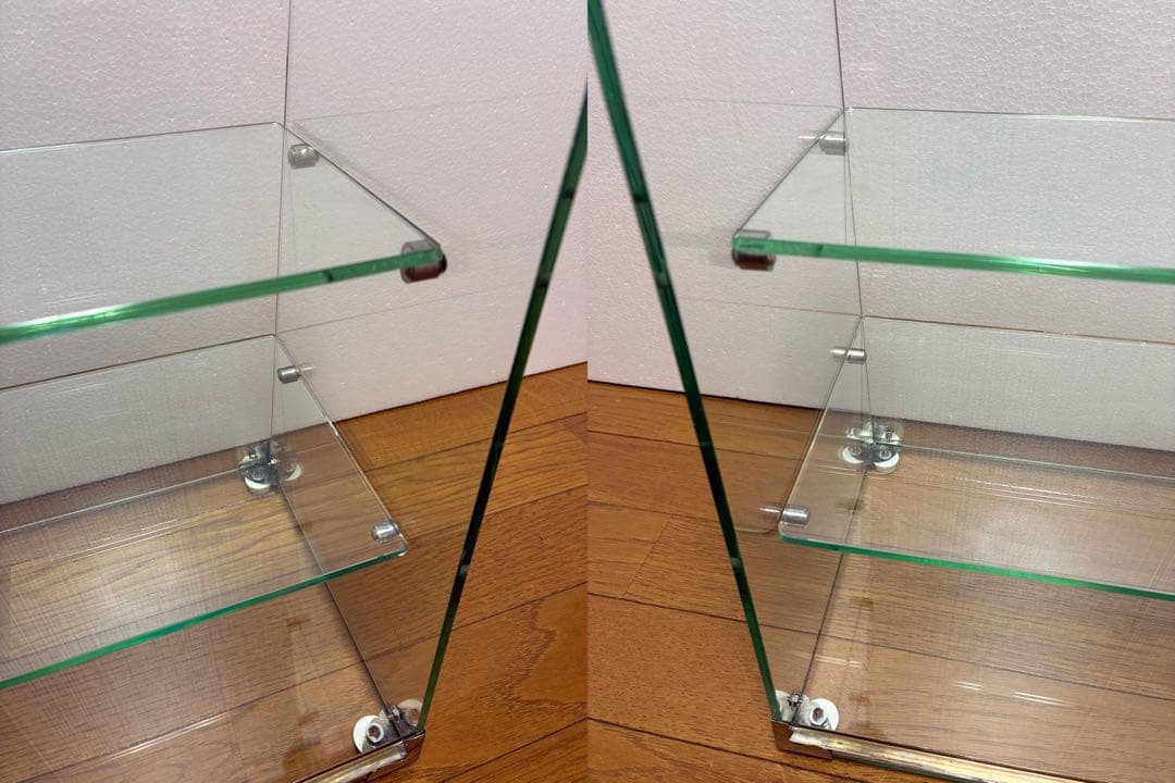 アンティーク中型ガラスケース 昭和45年製