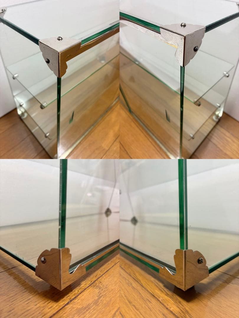 アンティーク中型ガラスケース 昭和45年製