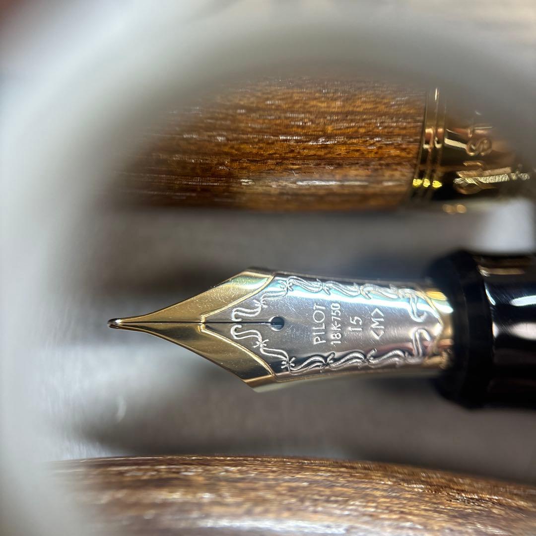 Pizza　パイロット カスタム槐　万年筆&ボールペン