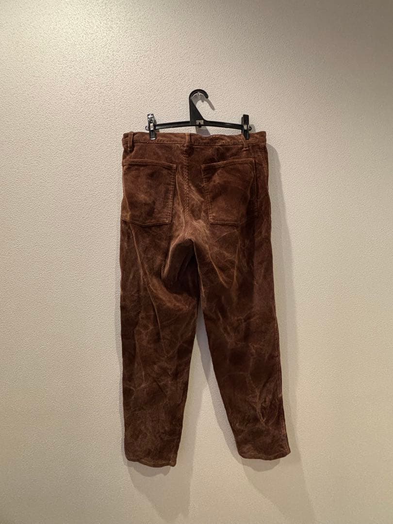 コムデギャルソンシャツ コーデュロイパンツ 2023AW