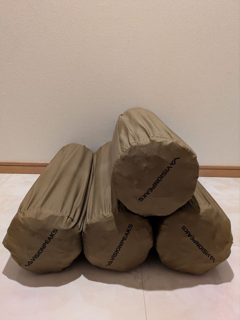 【VISION PEAKS】インフレーターマット　4個セット(箱付き)