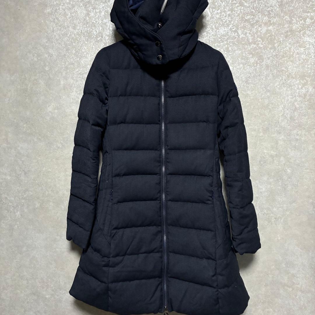 【美品】 TATRAS　(タトラス) ポリテアマ 　ダウンコート　ダークネイビー