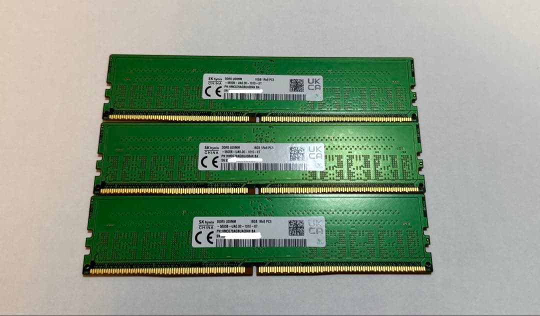 DDR5-5600 16GB×3枚セット
