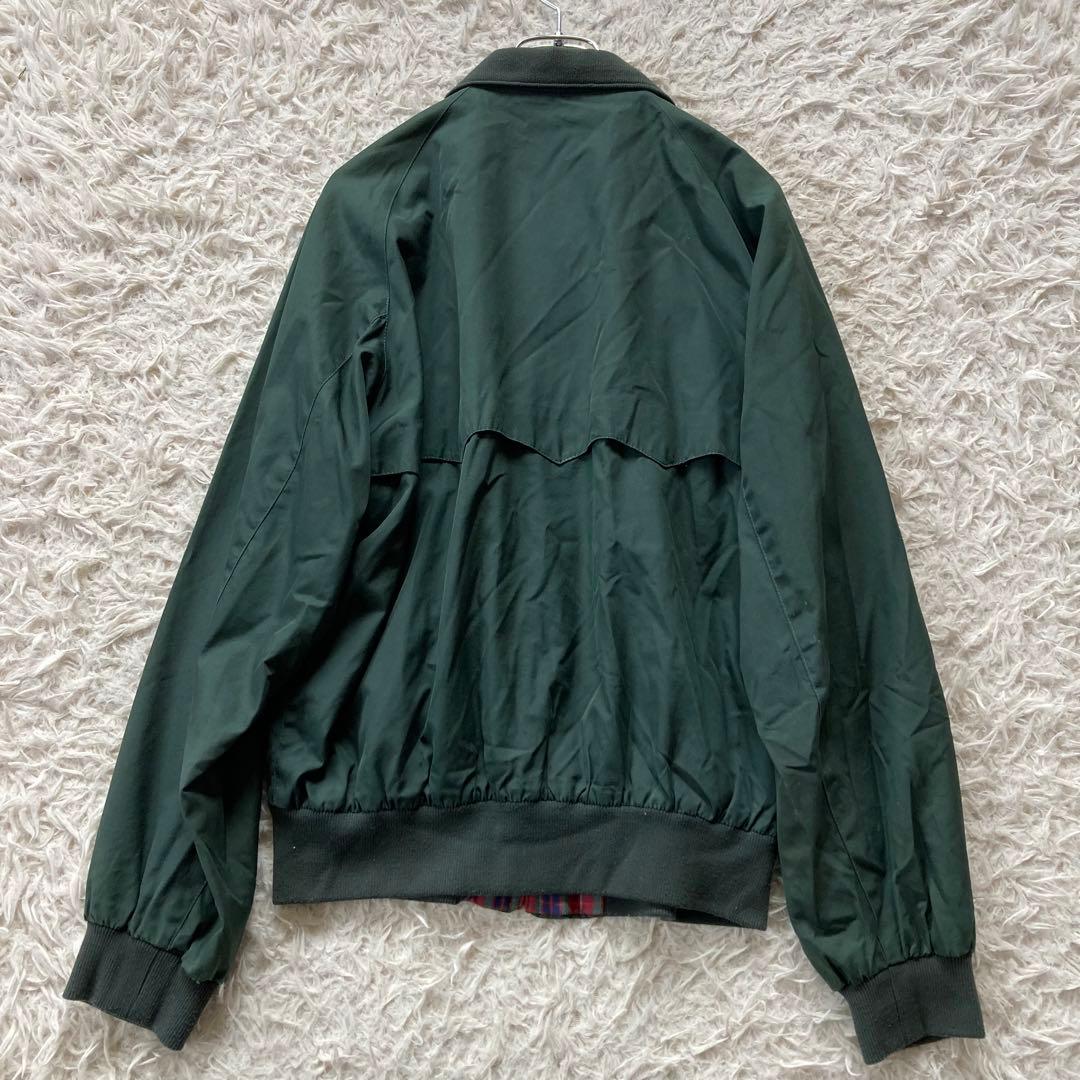 BARACUTA ハリントンジャケット L 40 ダークグリーン スイングトップ