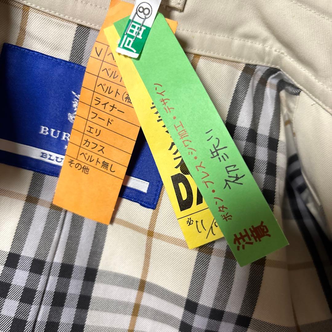 バーバリーブルーレーベル　トレンチコート　ノバチェック