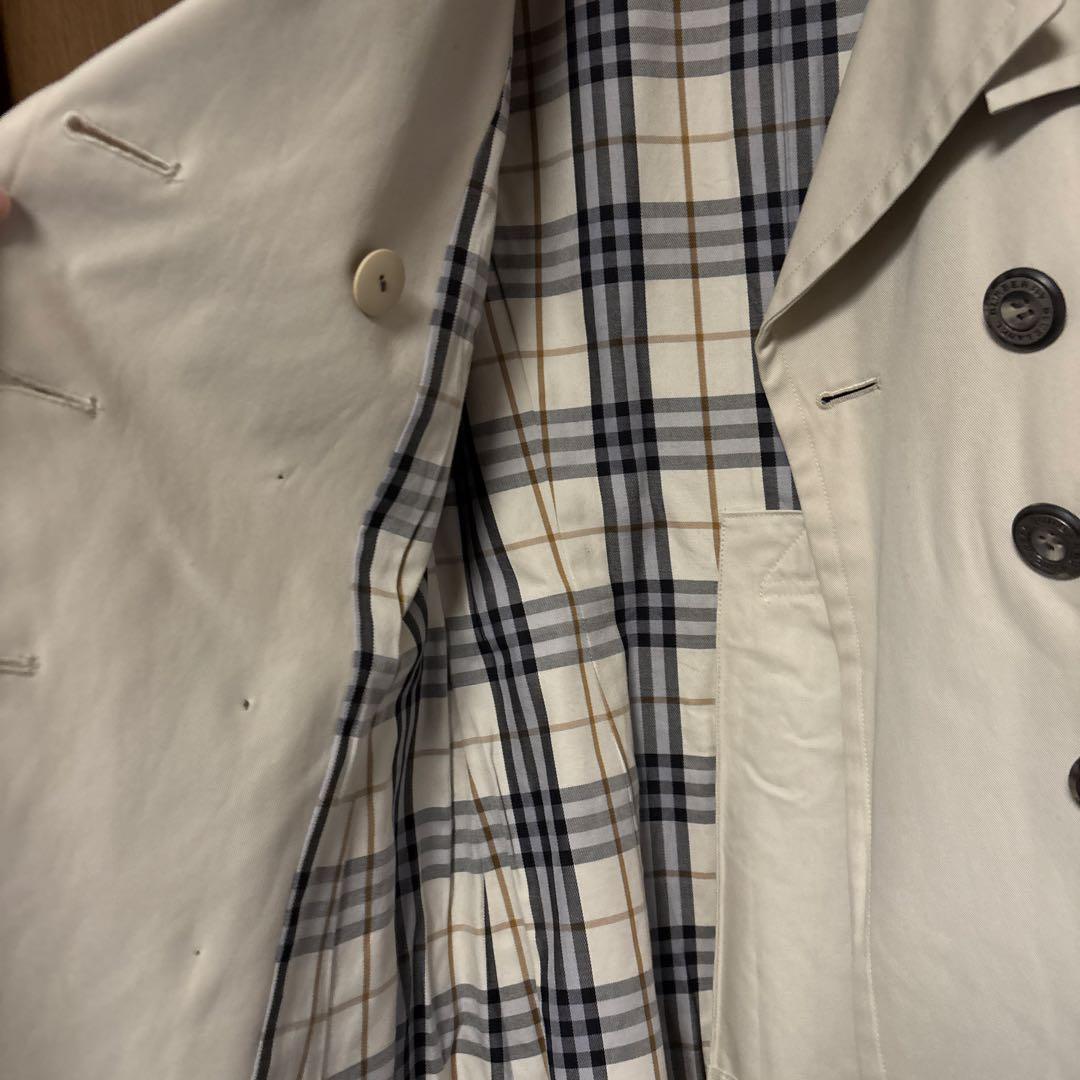 バーバリーブルーレーベル　トレンチコート　ノバチェック