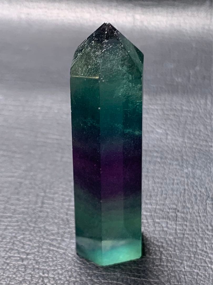 082793  天然フローライト六角柱