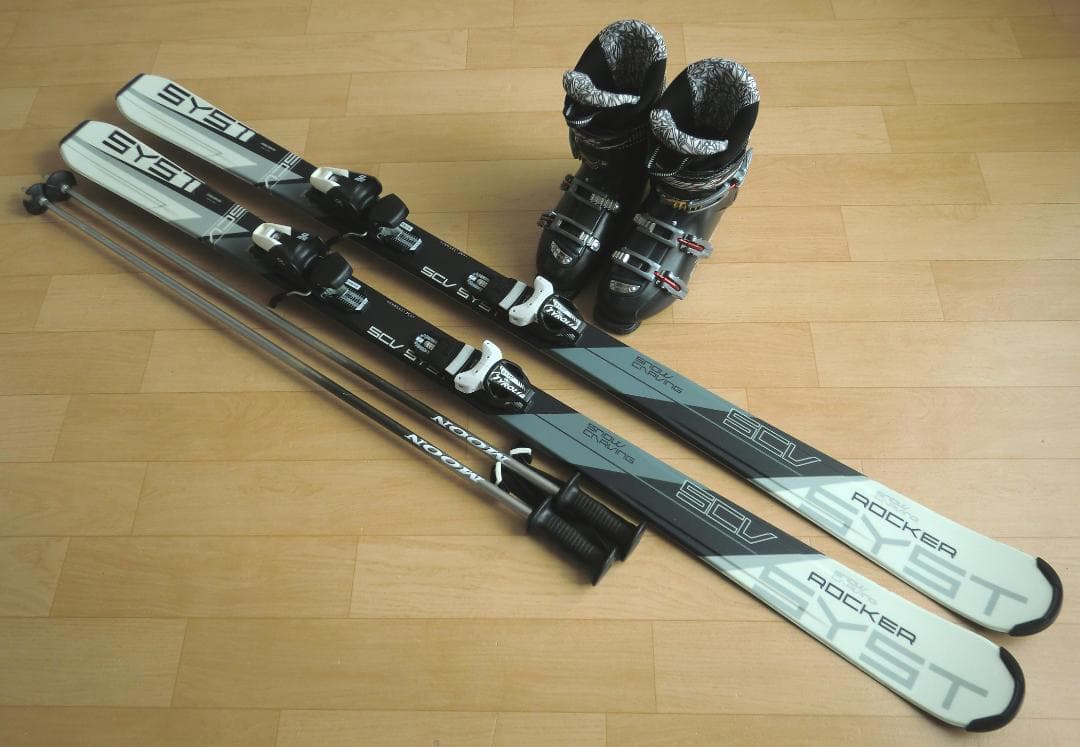 ■■送料無料■メンズスキーフルセット■板165靴27■メンテ付■■