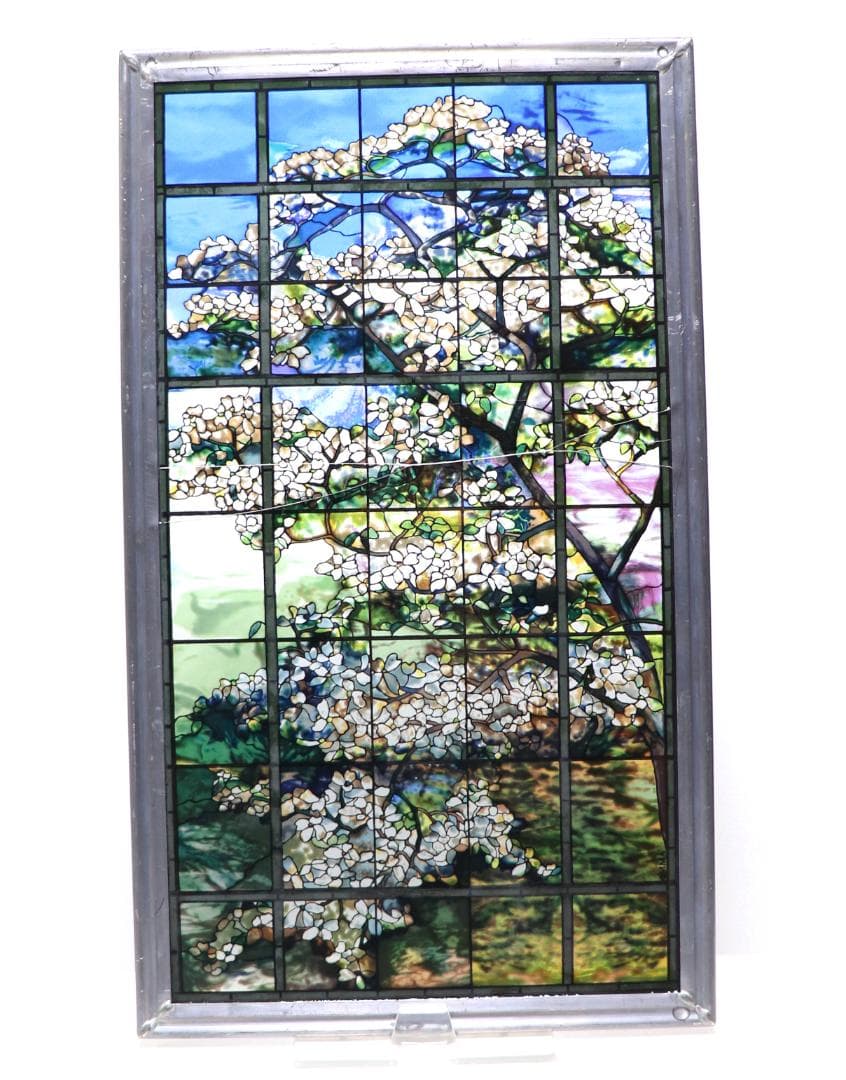 ティファニー ヴィンテージステンドグラス メトロポリタン美術館 大型 ハナミズキ