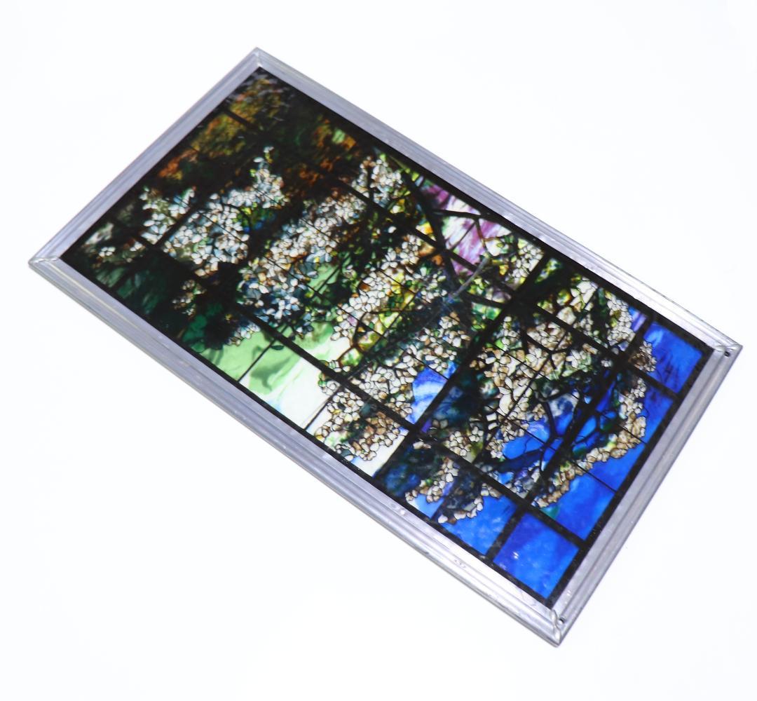 ティファニー ヴィンテージステンドグラス メトロポリタン美術館 大型 ハナミズキ